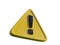 Yellow TriangleÂ Warning Sign with Exclamation Mark